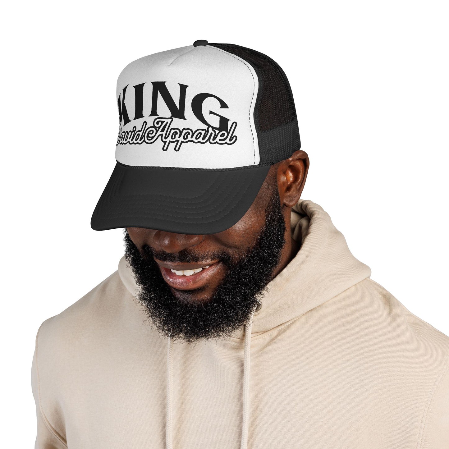 Heritage Trucker Hat (Black/White)