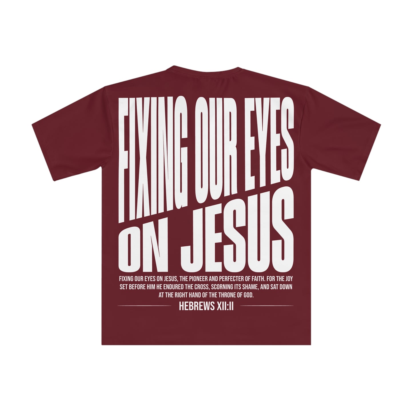 Fixed Focus Tee (Maroon)