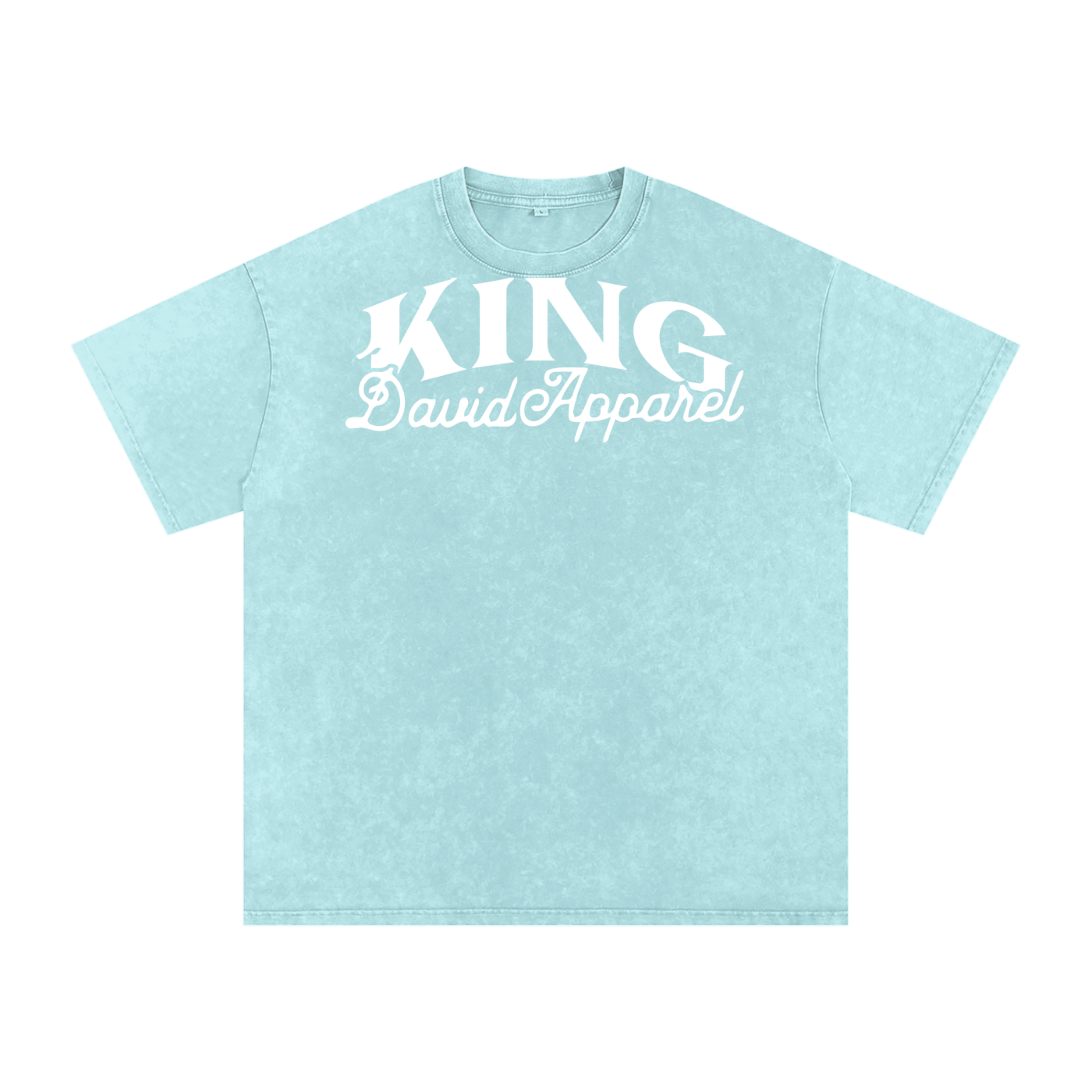 "Within" Snow Washed Oversized Cotton T-Shirt