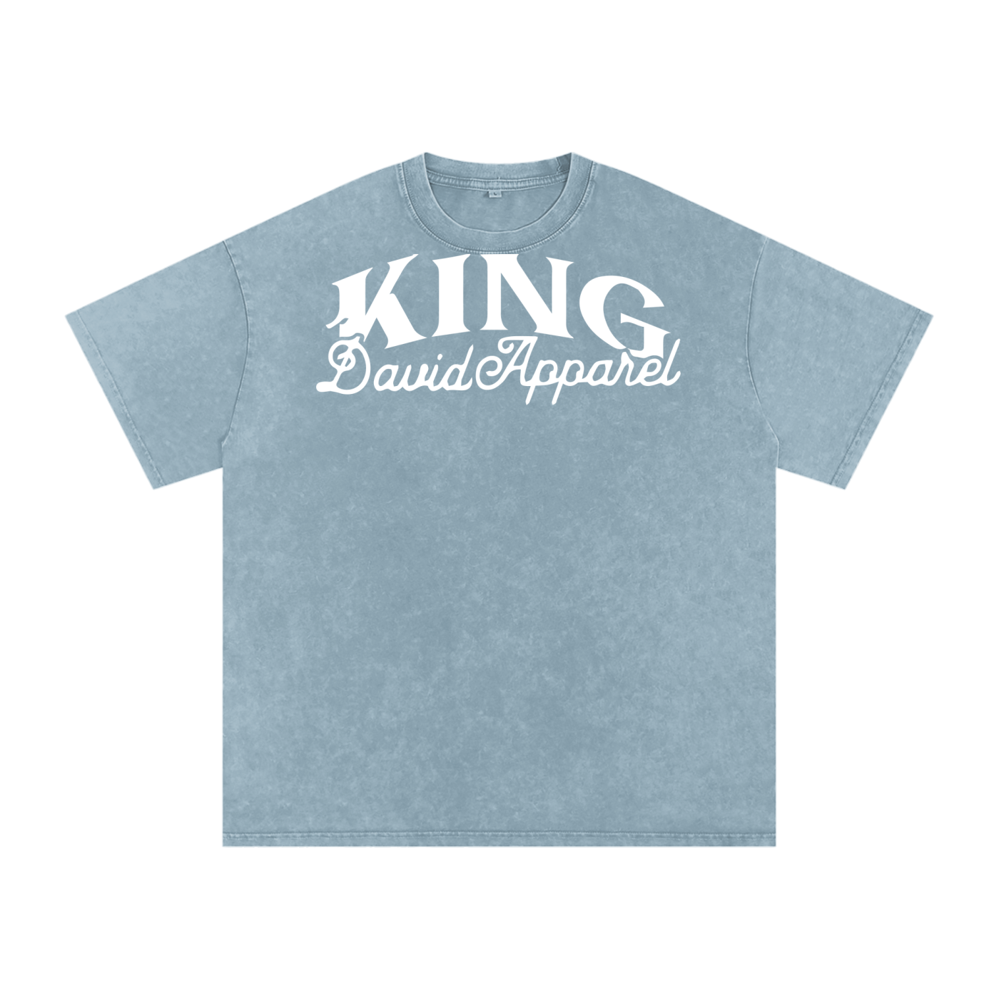 "Within" Snow Washed Oversized Cotton T-Shirt