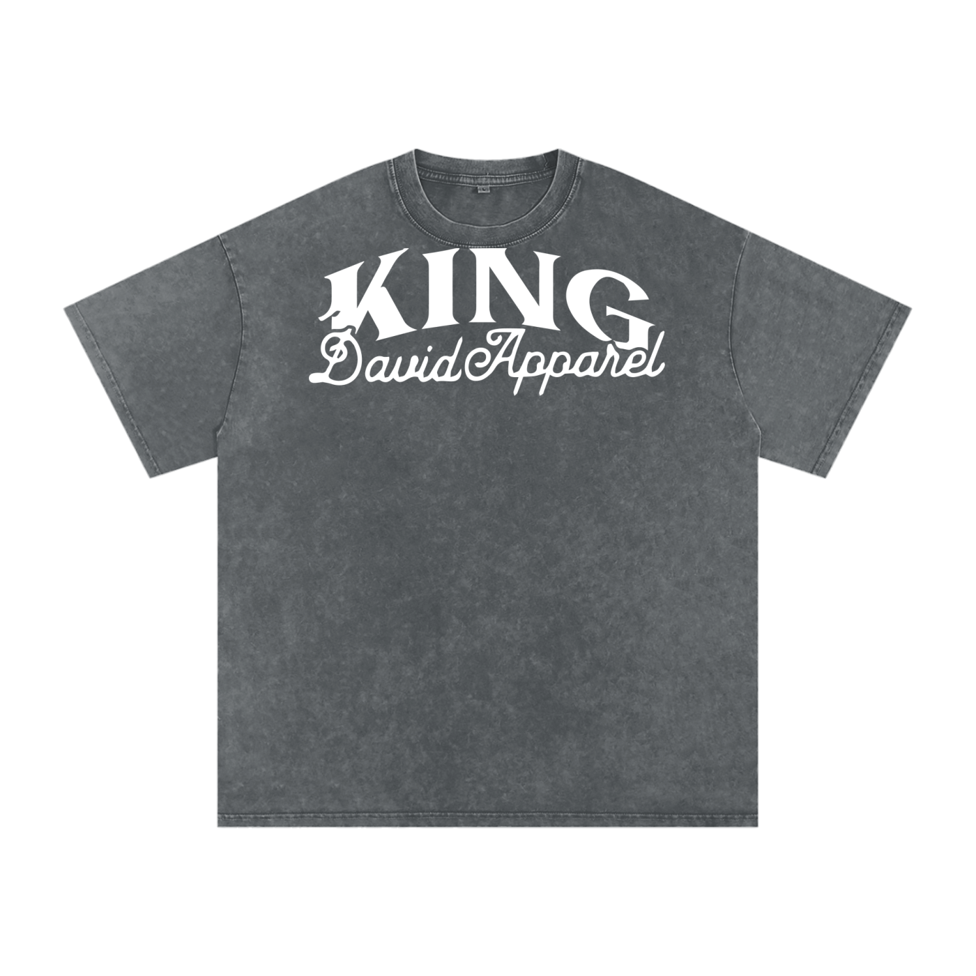 "Within" Snow Washed Oversized Cotton T-Shirt