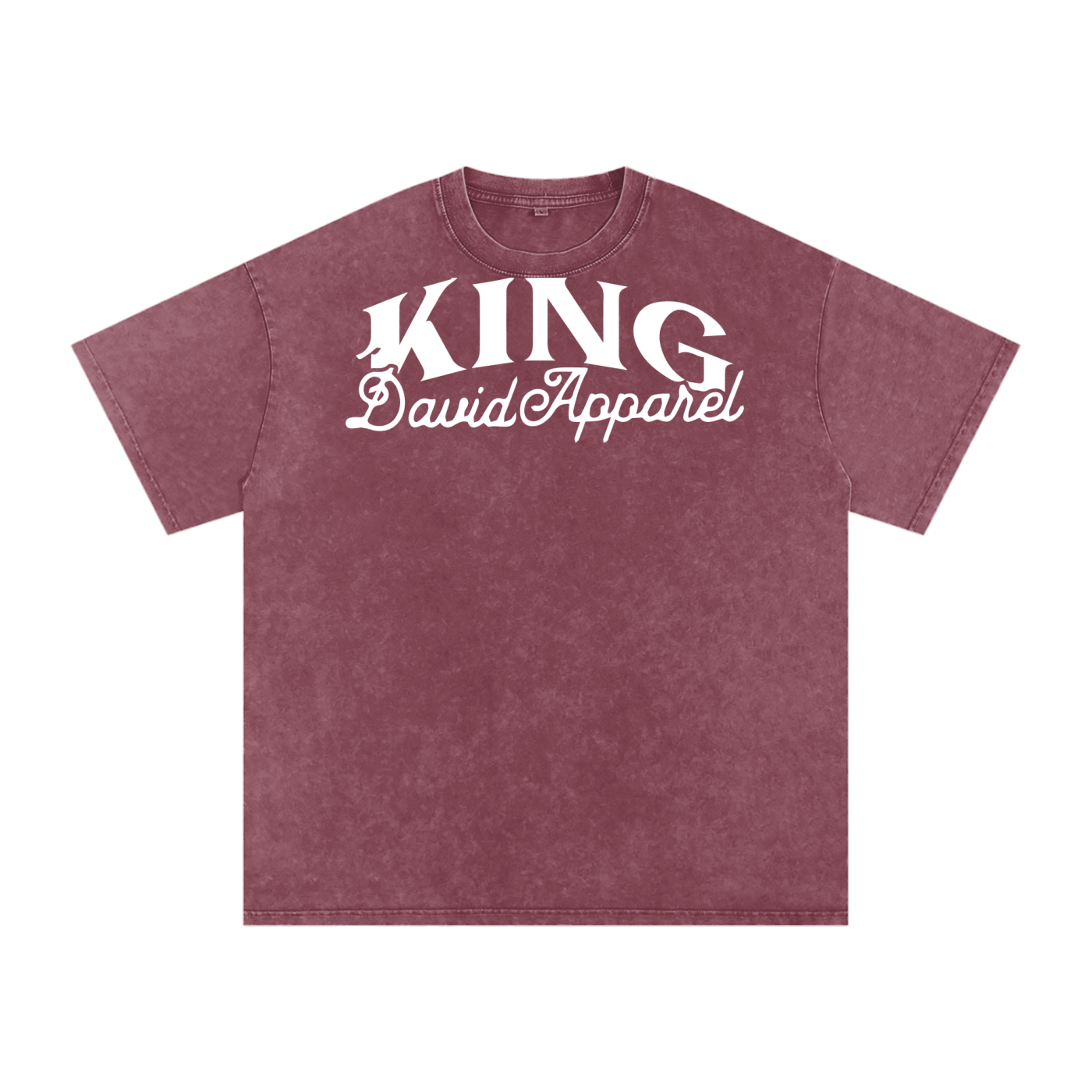 "Within" Snow Washed Oversized Cotton T-Shirt